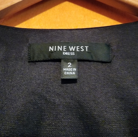 size 2 Nine West Animal Print Fitted Dress - Picture 5 of 8